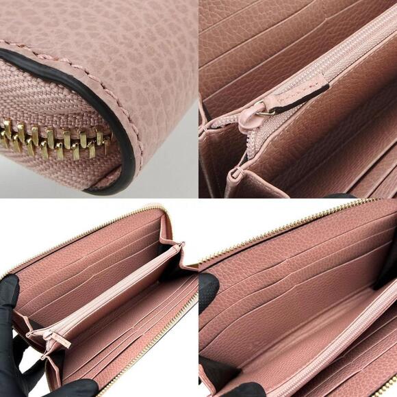 GUCCI Pink Leather Wallet - Picture 8 of 11